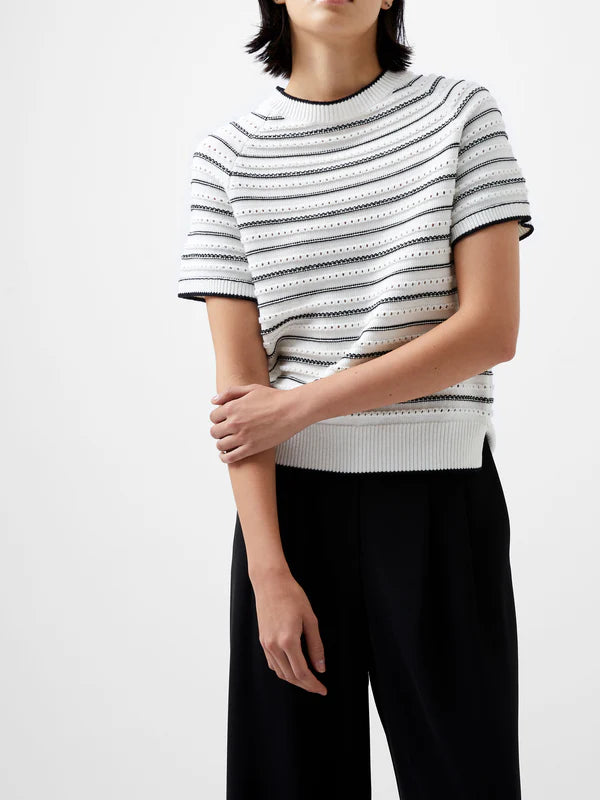 OSKIE SHORT SLEEVE SWEATER