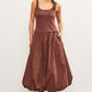 EDEN SLEEVELESS MIDI DRESS