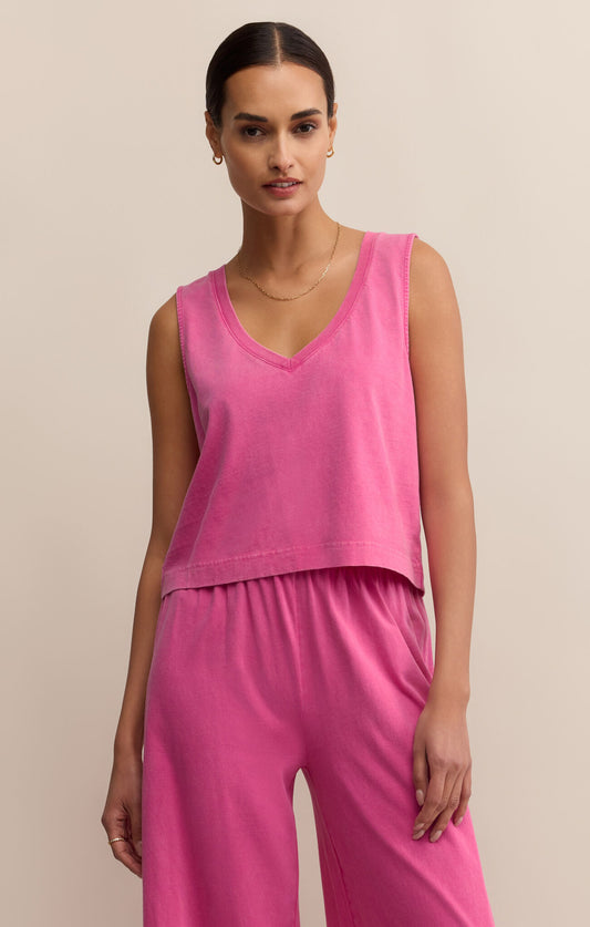 DREW V-NECK TOP