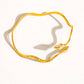 ZOEY 18K GOLD WAVY BRACELET