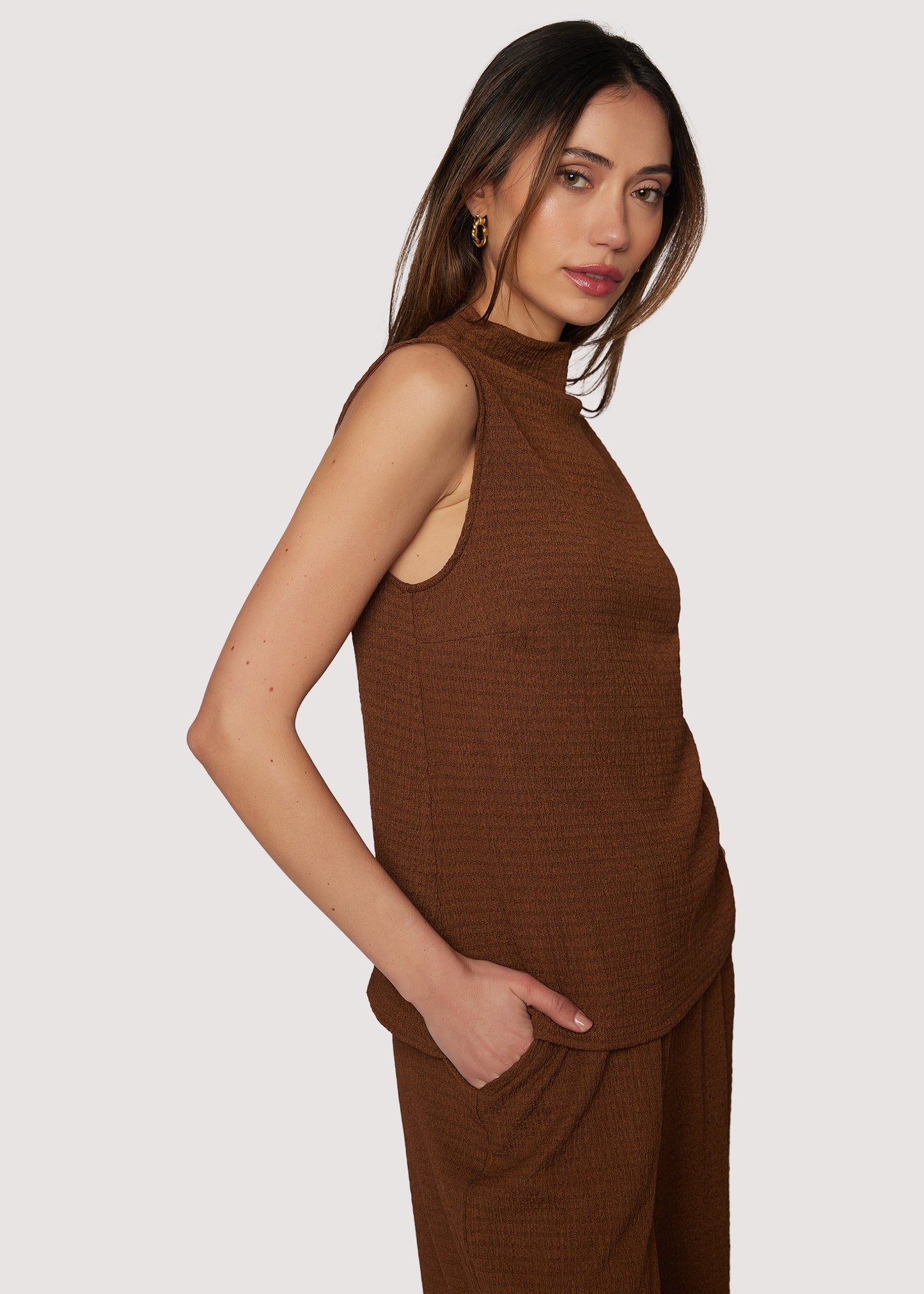 EDEN'S SERENADE HIGH NECK TOP