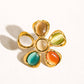 STEF 18K VINTAGE FLORAL RING