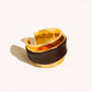 JOSIE 18K GOLD ENAMEL RING