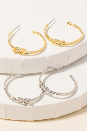 REESE HOOP EARRINGS