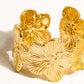 JOELLE 18K GOLD FLOWER RING
