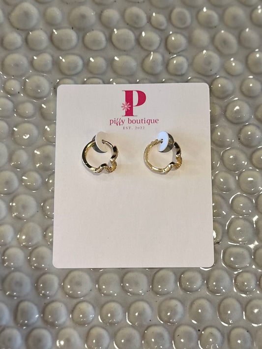 LUCKY GOLD DIPPED EARRINGS