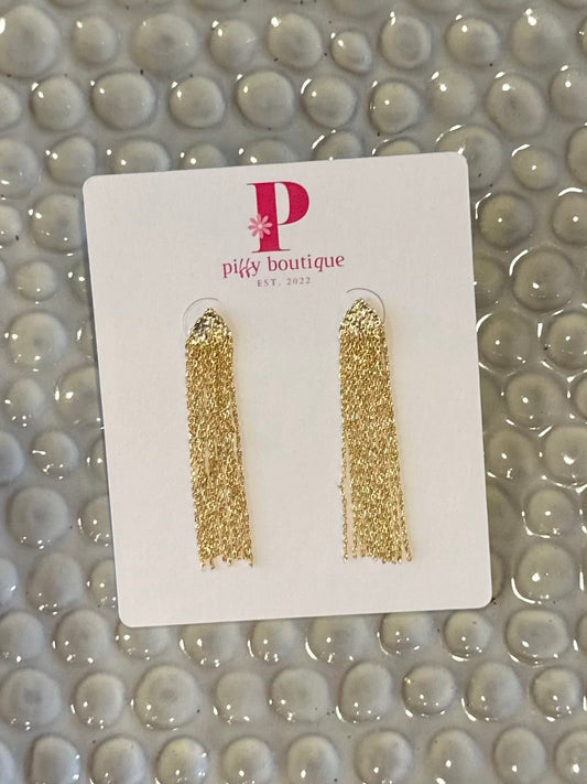 BELIZE GOLD DIPPED EARRINGS