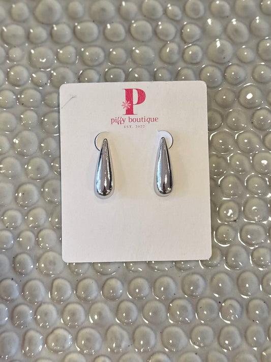 RIVA STERLING DIPPED EARRINGS