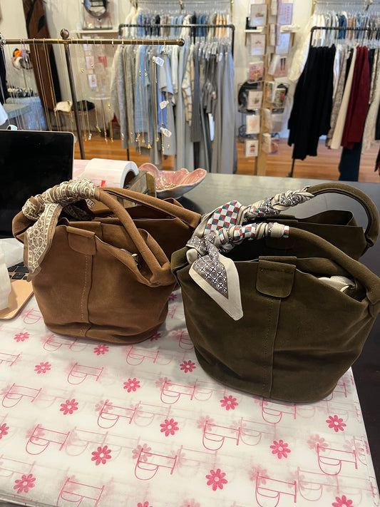 SUEDETTE BAG