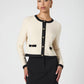 VHARI CONTRAST CARDIGAN