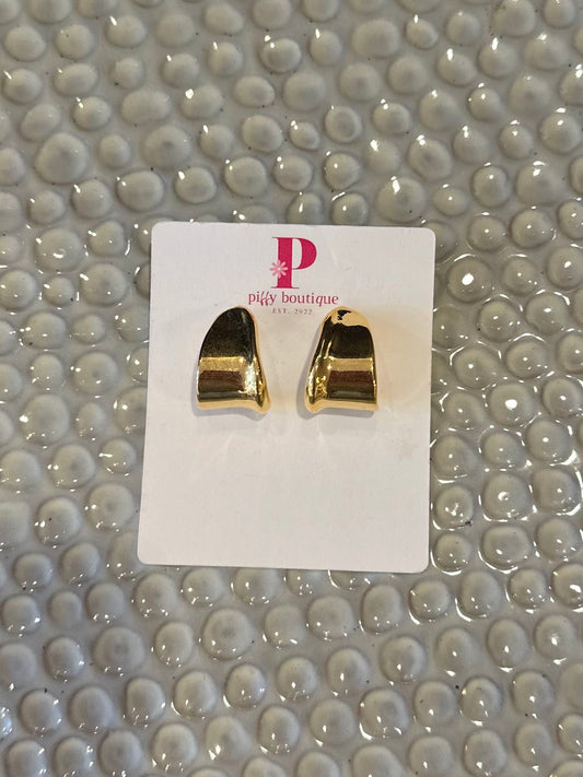 SIGNATURE GOLD DIPPED EARRINGS
