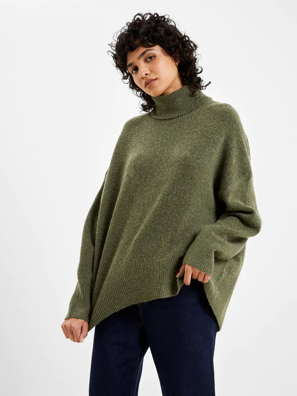 VHARI HIGH NECK JUMPER