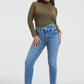 GOOD AMERICAN CLASSIC SLIM STRAIGHT JEANS