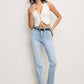 GOOD AMERICAN DENIM VEST