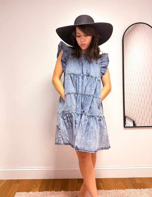 BAMBI DENIM DRESS