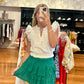 GRACE SMOCKING SKIRT