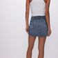 GOOD AMERICAN MINI SKIRT WITH CUT OUT