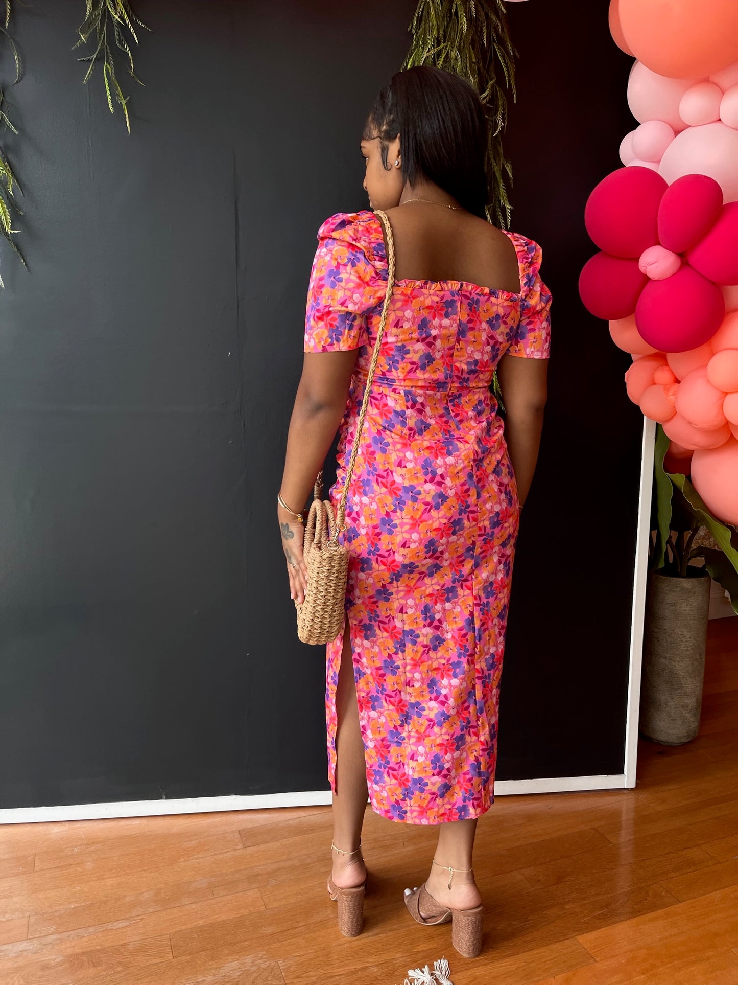 RIO MIDI DRESS