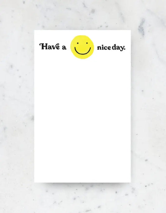 IDLEWILD SMILE NOTEPAD