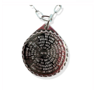 LORD'S PRAYER MEDALLION CHAIN