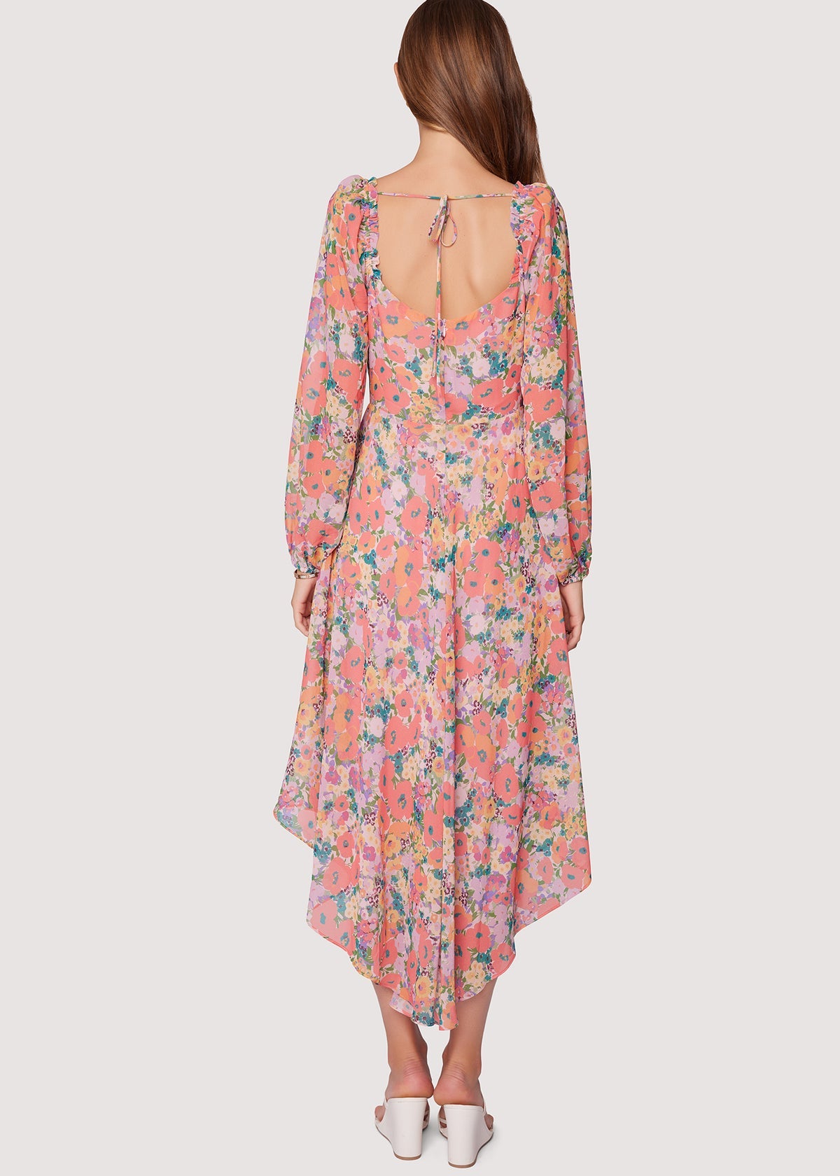 FLORAL BLISS MIDI DRESS