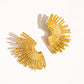 BOISE 18K GOLD STARBURST EARRINGS