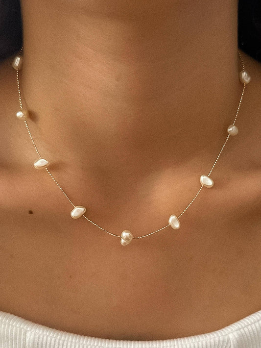 IDA PETITE PEARL NECKLACE