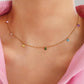ARIELLE 18K CUBIC ZIRCONIA NECKLACE