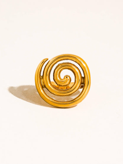 18K GOLD STATEMENT RINGS
