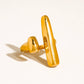 18K GOLD STATEMENT RINGS