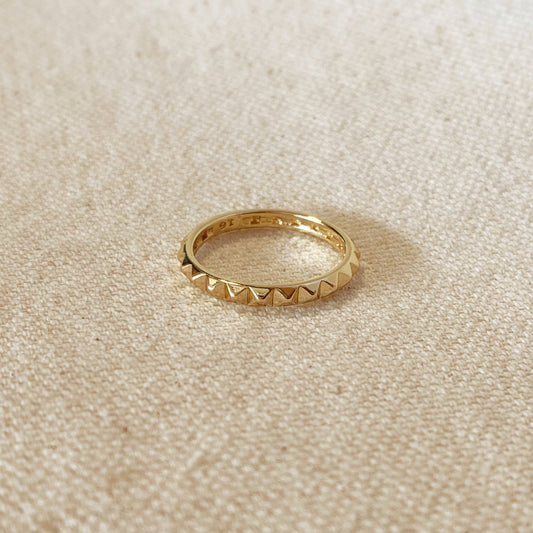 ZOE 18K GOLD FILLED RING