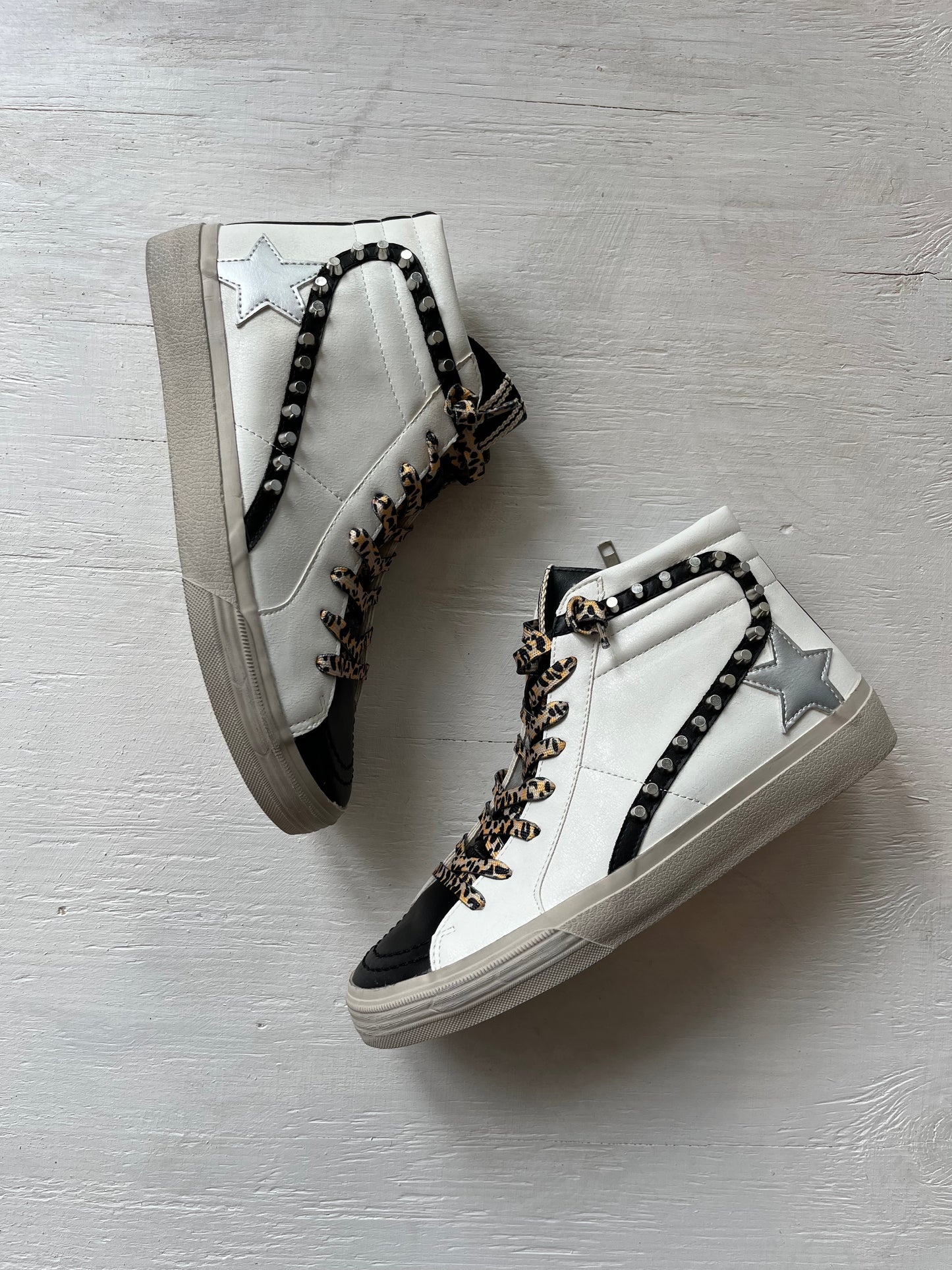 RIRI HIGH TOP SNEAKERS