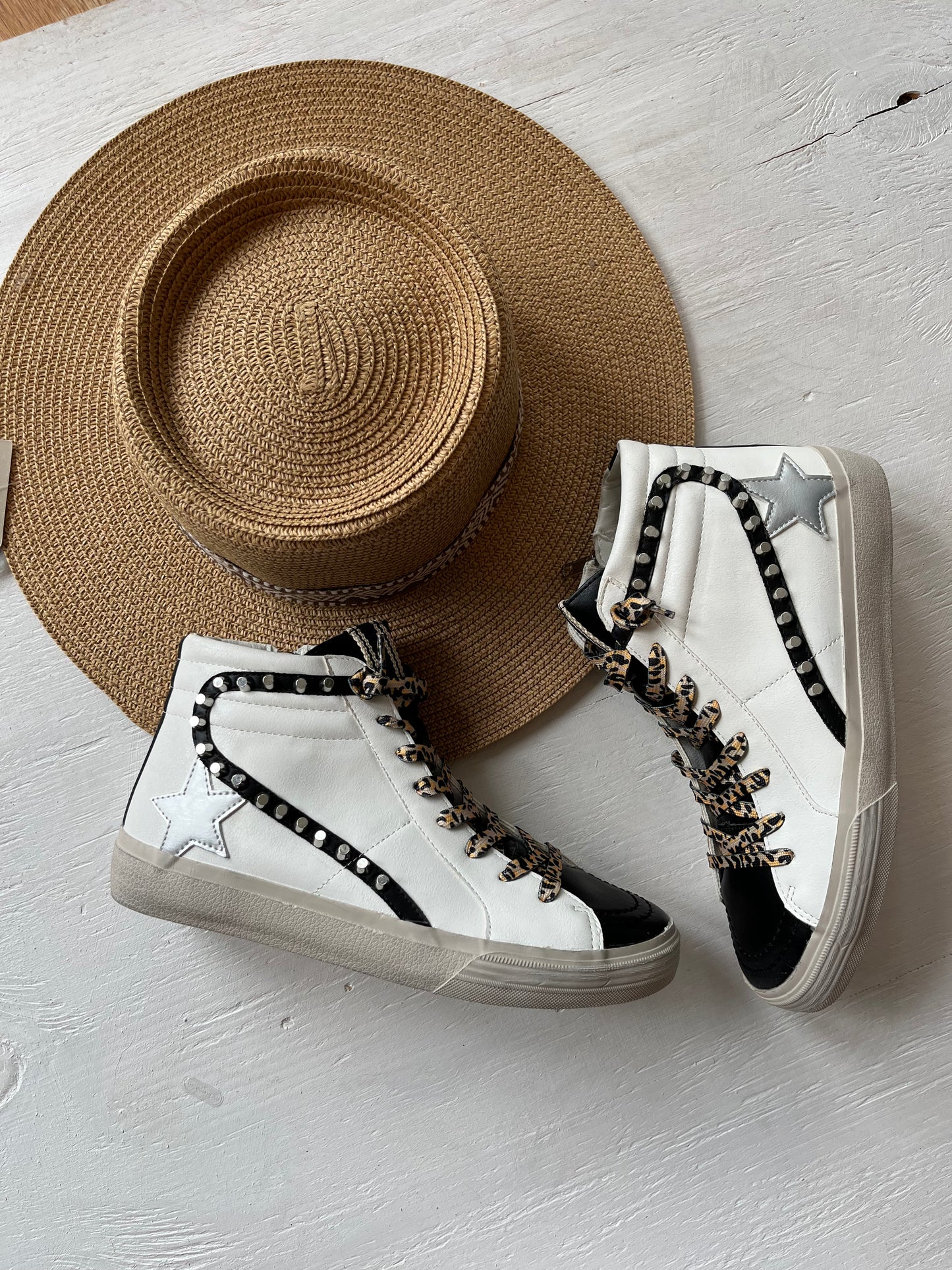 RIRI HIGH TOP SNEAKERS